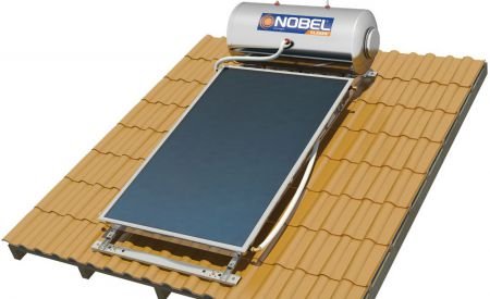 Nobel Classic Glass 160lt/2,60m² Επιλεκτικός 2πλης Ενέργειας